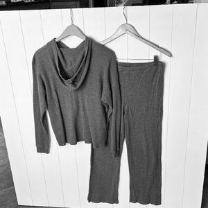 Eileen Fisher Thermal Lounge Set! Small